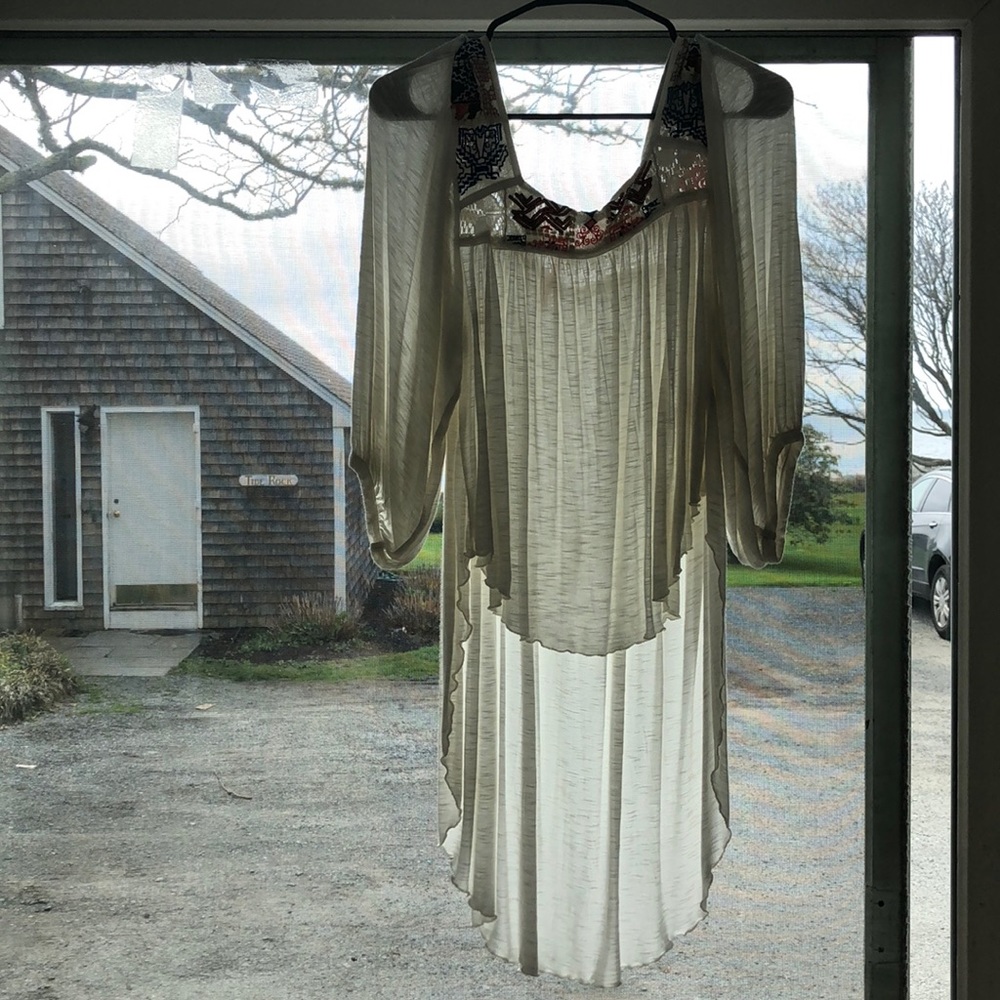 Free People flowy shirt